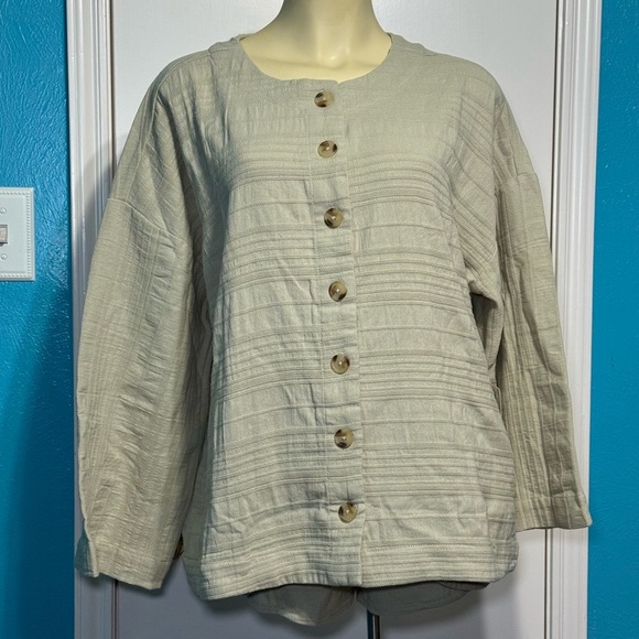 FREE PEOPLE Pippa Short Set 100% cotton Boxy Top & Shorts w/ wrap closure XS NWT - Picture 16 of 16